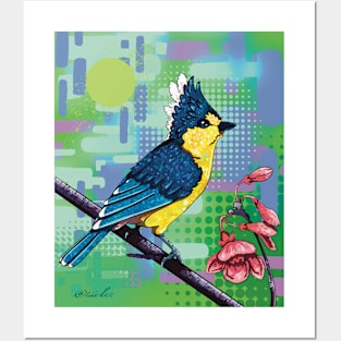 Yellow Tit Posters and Art